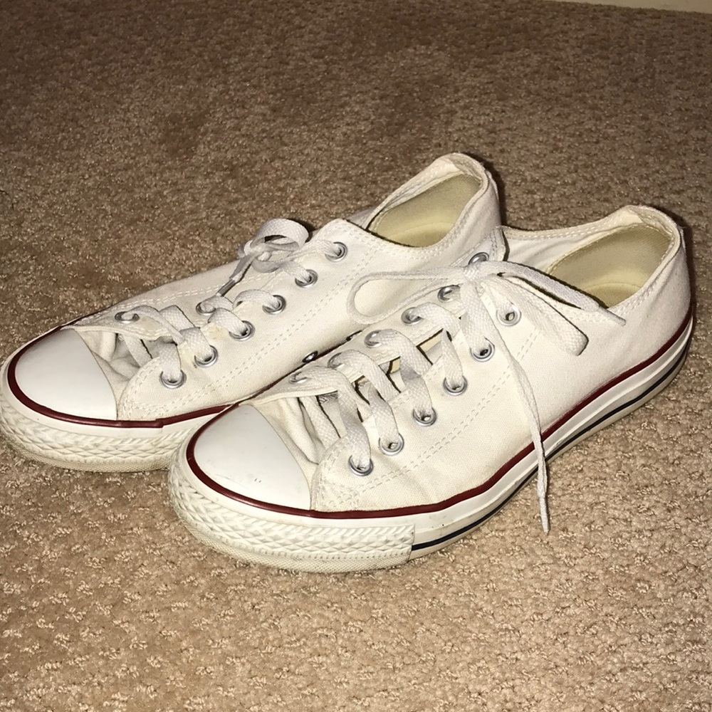 White Converse Kicks